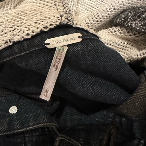 Free People 🌸 - Denim/Knit Jacket - Picture 3 of 3